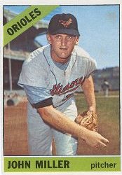 1966 Topps Baseball Cards      427     John Miller